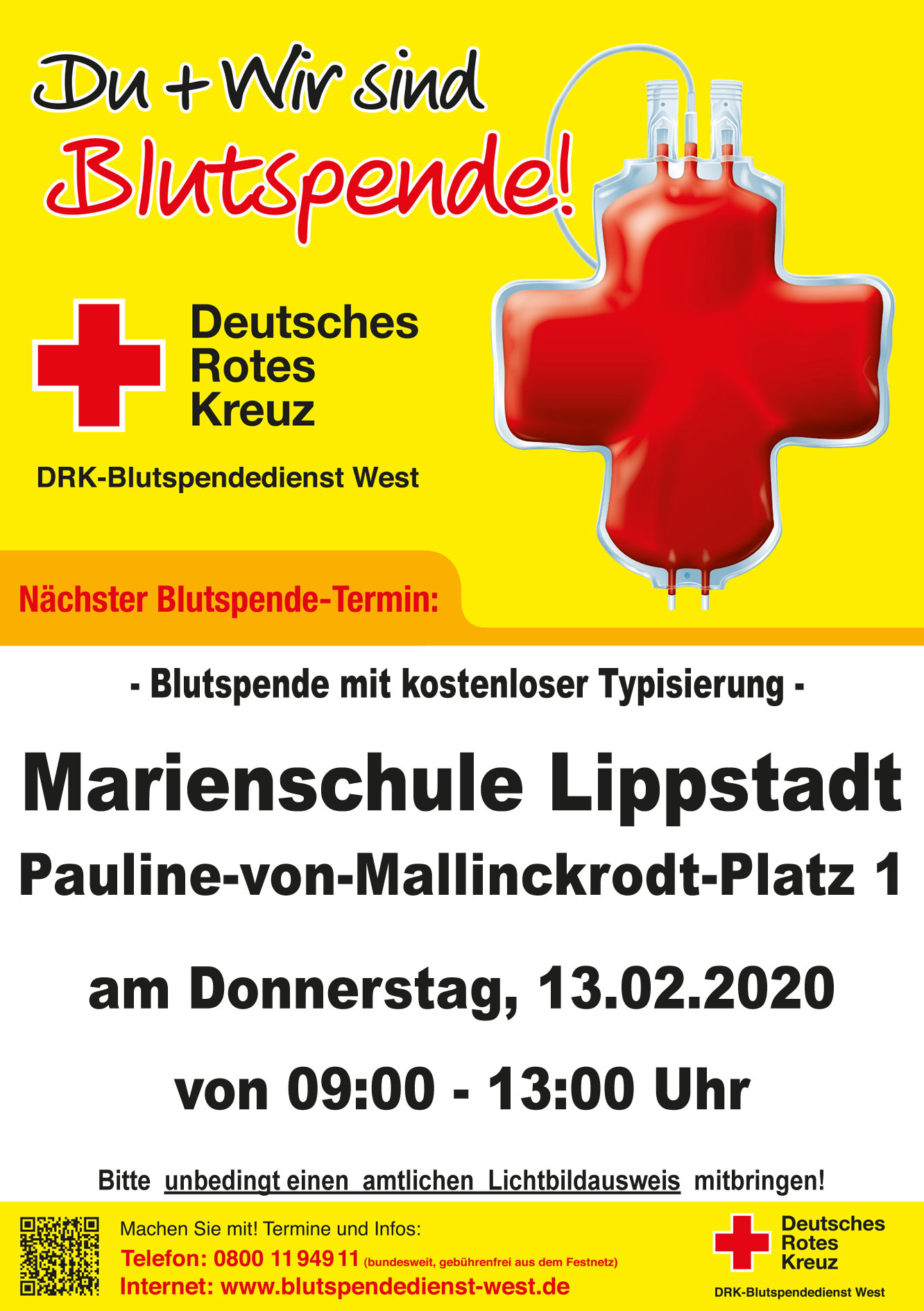 Blutspende | Marienschule Lippstadt